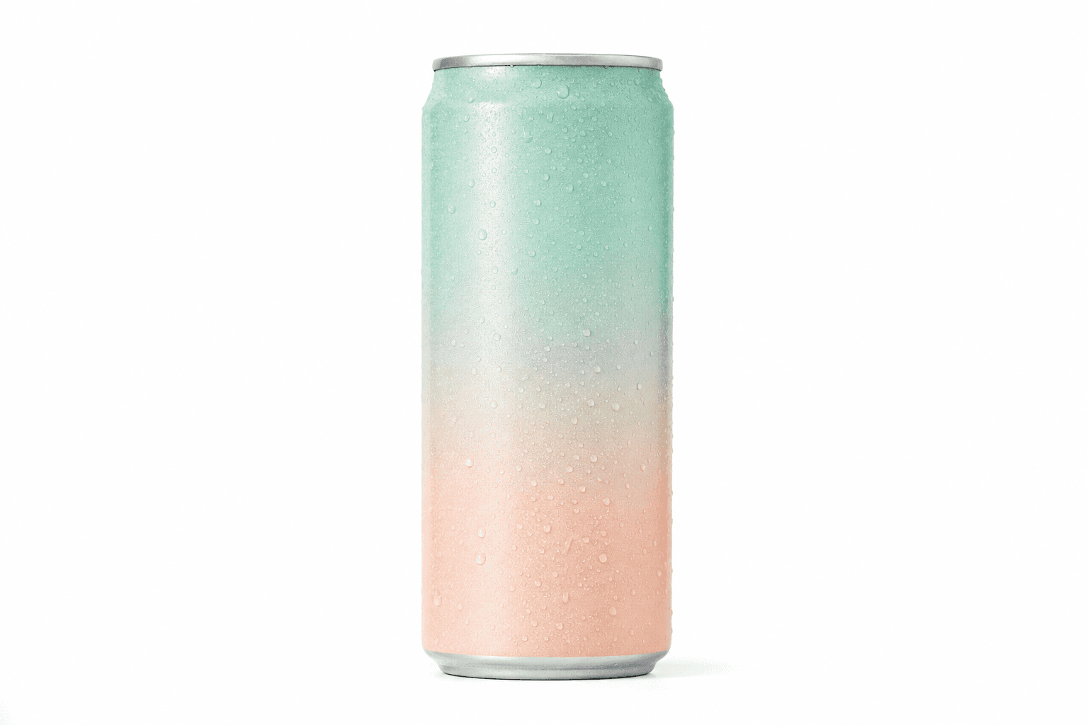 Condensation packshot on pure white